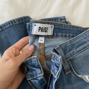 Light blue Paige jeans